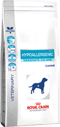 Royal Canin Hypoallergenic chien Moderate Calory